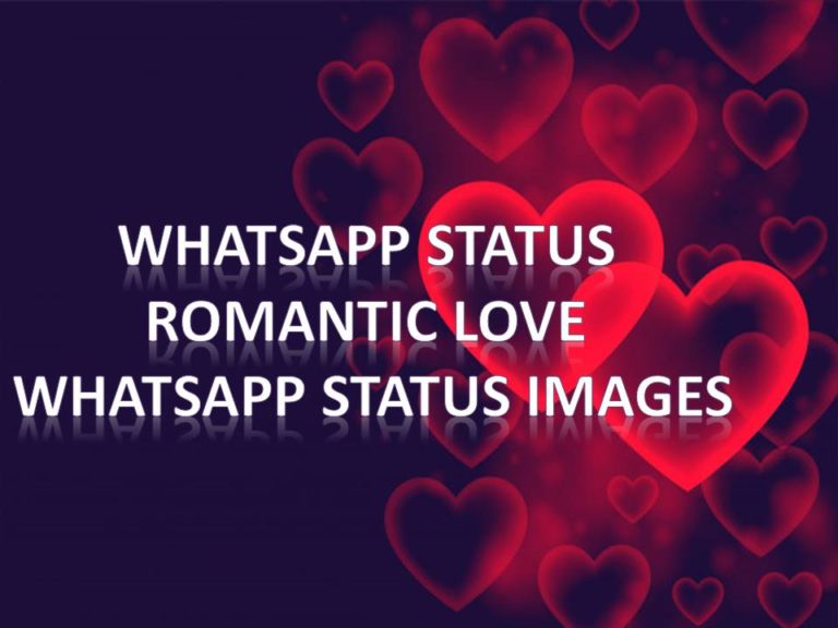 Whatsapp Status Romantic Love