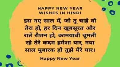 Photo of Happy New Year Wishes in Hindi || Happy New Year