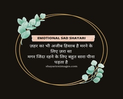 Emotional Sad Shayari