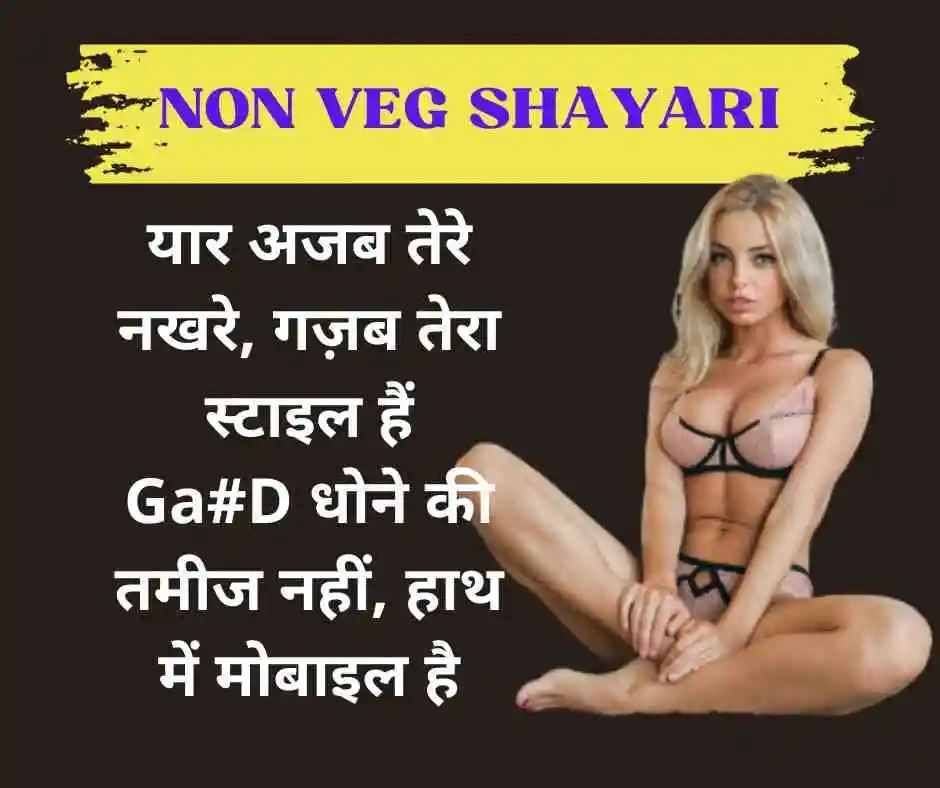Non Veg Shayari | Naughty shayari | नॉन वेज शायरी